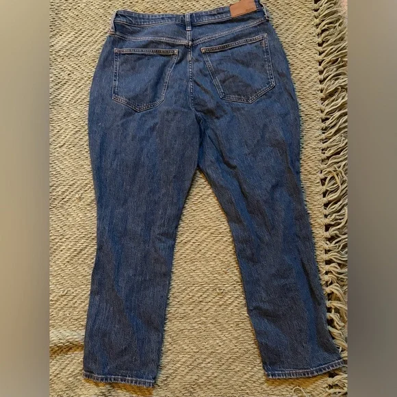 MADEWELL CURVY PERFECT VINTAGE JEAN DECATUR BLUE WASH | SIZE 31 PETITE - Picture 4 of 8
